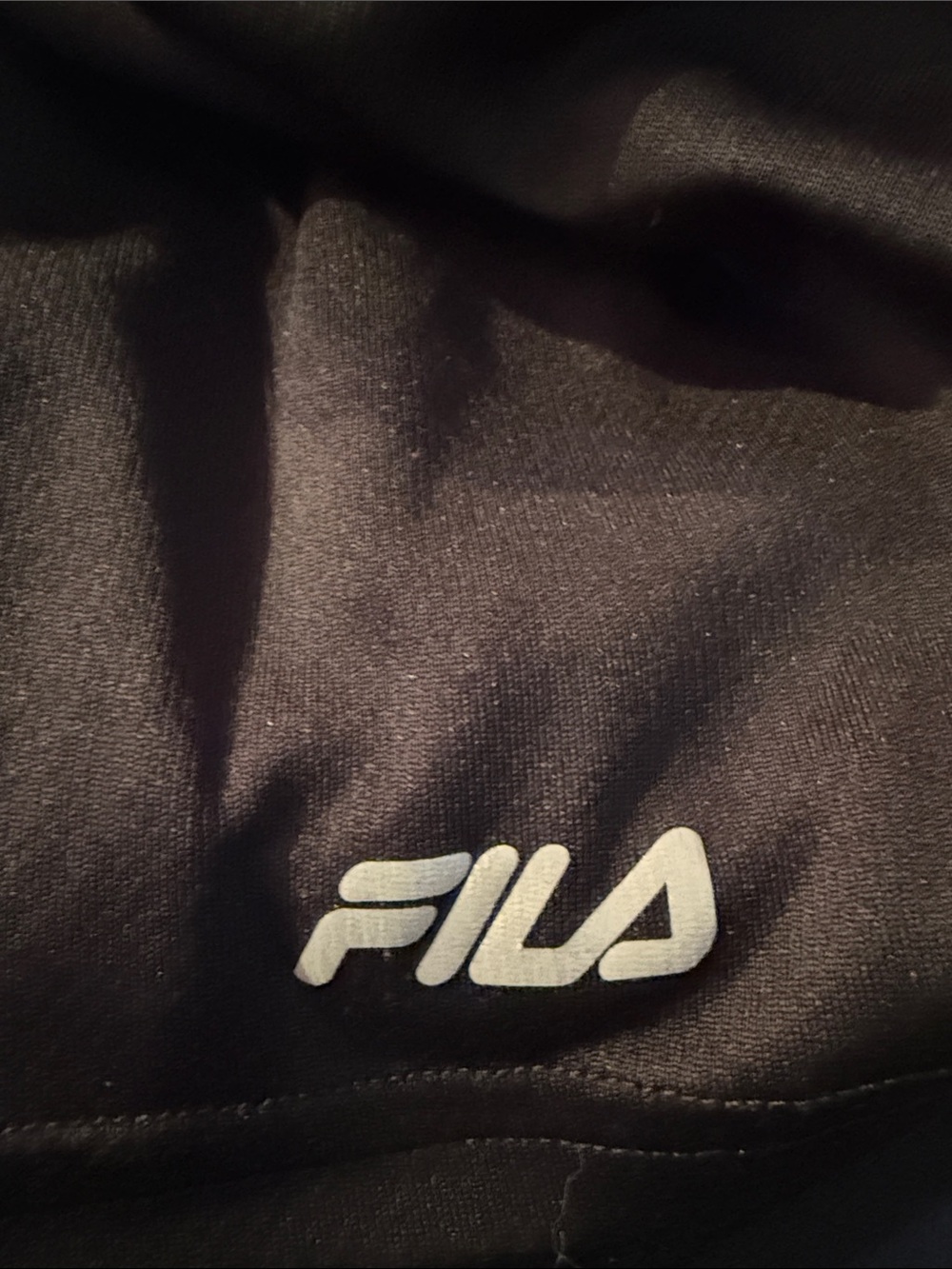 Fila Men's Black Athletic Shorts with Small Logo - Picture 4 of 4